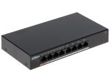Описание и цена на 8 port Dahua PFS3008-8GT-60 8-Port Unmanaged Desktop Switch with 4 Port PoE