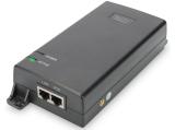 Digitus Gigabit Ethernet PoE Ultra Injector, 802.3af/at, 60 W PoE адаптери и модули RJ-45 Цена и описание.