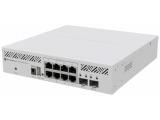 MikroTik CRS310-8G-2S-IN, 8 x Gigabit Ethernet ports, 2 x SFP 10 port Суичове RJ-45 Цена и описание.