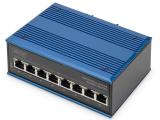 Описание и цена на 8 port Digitus 8-Port Gigabit Ethernet Network PoE Switch DN-651121