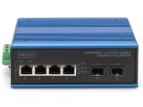 Digitus Industrial 6-Port Gigabit Ethernet PoE Switch DN-651149 снимка №2 Digitus Industrial 6-Port Gigabit Ethernet PoE Switch DN-651149 снимка №2