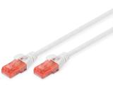 Описание и цена на лан кабел Digitus CAT 6 U/UTP patch cord 0.5m DK-1617-005/WH