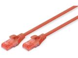 Описание и цена на лан кабел Digitus CAT 6 U/UTP patch cord 1m DK-1617-010/R