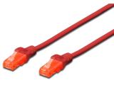 Описание и цена на лан кабел Digitus CAT 6 U/UTP patch cord 0.25m DK-1617-0025/R
