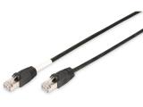 Описание и цена на лан кабел Digitus CAT 6 S/FTP outdoor patch cord 10m DK-1644-100/BL-OD