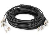 Digitus LC/UPC Fiberglass Universal Breakout Cable 50m DK-2433CU050BK-BBB оптичен кабел кабели и букси LC/UPC Цена и описание.