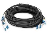 Digitus LC/UPC Fiberglass Universal Breakout Cable 75m DK-2A338U075BK-BBB - кабели и букси