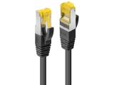 Lindy RJ45 S/FTP LSZH Network Cable 0.5m, Black - кабели и букси
