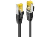 Lindy RJ45 S/FTP LSZH Network Cable 2m, Black - кабели и букси