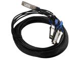 Описание и цена на direct attach cable (DAC) MikroTik XQ+BC0003-XS+ QSFP28 to 4x SFP28 break-out cable