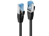 Lindy Cat 6A S/FTP TPE Network Cable 2m, Black - кабели и букси