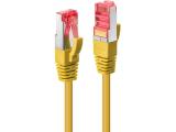 Lindy Cat 6 S/FTP Network Cable 2m, Yellow - кабели и букси