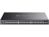 TP-Link SG3452XMPP Omada 48-Port Gigabit and 4-Port 10GE SFP+ L2+ Managed Switch with 40-Port PoE+ & 8-Port PoE++ - Суичове