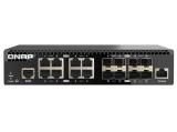 QNAP QSW-M3216R-8S8T 16-Port 10GbE Layer 2 Web Managed Switch 16 port Суичове RJ-45 Цена и описание.