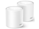 Описание и цена на безжични TP-Link Deco X50 AX3000 Whole Home Mesh WiFi 6 Unit - 2-pack