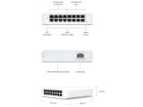 Ubiquiti Ubiquiti UniFi Switch Lite USW-Lite-16-POE - 16 Ports - 16x GE 10/100/1000 - 8x 802.3at PoE+ NEW снимка №2