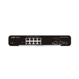 Описание и цена на Ruijie Комутатор Ruijie RG-NBS3100-8GT2SFP, 8xGbe, 2xSFP, L2, настолен, метален NEW