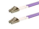 Описание и цена на оптичен кабел SeaMAX Оптична корда 2m, LC-LC UPC, MM OM4 50/125, duplex, 2.0mm, LSZH