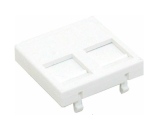 Описание и цена на аксесоари Brand-Rex Панел 45mm x 45mm EU Style Double Shuttered Module - Accepts 2 x RJ-45 Jack NEW