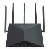 Stonet Безжичен рутер NX30, AX3000, WiFi 6, 4x GbE ports, 5x 5dBi антени new снимка №2