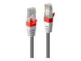 Описание и цена на лан кабел Lindy patch cable SSTP CAT 6a RJ-45/RJ-45 Gold - 5 m - gray