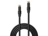 Lindy 3m Cat.6 U/UTP LSZH Network Cable, Black снимка №2