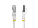 StarTech 5m White CAT8 Ethernet Cable, Snagless RJ45, 25G/40G, 2000MHz, 100W PoE++, S/FTP снимка №2