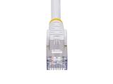 StarTech 12m White CAT8 Ethernet Cable, Snagless RJ45, 25G/40G, 2000MHz, 100W PoE++, S/FTP, 26AWG Pure Bare Copper Wire снимка №4
