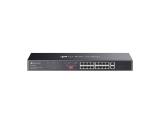 Описание и цена на 18 port TP-Link DS1018GMP Omada 18-Port Gigabit Unmanaged Rackmount Switch with 16-Port PoE+