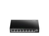 Cudy FS108, 8-ports 10/100 Mbps RJ 45, Метален корпус - Суичове