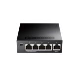 Cudy GS105, 5 портов, 10/100/1000, Auto-MDI/MDIX - Суичове