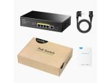 Cudy GS1005PTS1, 5-Port Gigabit PoE+ Switch with 1 SFP Slot, 10/100/1000 снимка №4 Cudy GS1005PTS1, 5-Port Gigabit PoE+ Switch with 1 SFP Slot, 10/100/1000 снимка №4