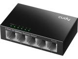 Cudy FS105, 5-портов 10/100 Mbps RJ 45, Метален корпус снимка №2 Cudy FS105, 5-портов 10/100 Mbps RJ 45, Метален корпус снимка №2