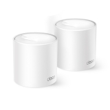 Описание и цена на безжични TP-Link Безжичен рутер Deco X10(2-pack), AX1500, 2xGbE, MU-MIMO, Wi-Fi 6