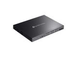 TP-Link SG5428XMPP Omada 24-Port Gigabit Stackable Lite L3 Managed PoE++ Switch with 4× 10G Slots снимка №4 TP-Link SG5428XMPP Omada 24-Port Gigabit Stackable Lite L3 Managed PoE++ Switch with 4× 10G Slots снимка №4