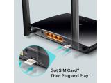 TP-Link Archer MR402, AC1200, 4G Cat4 50/150M, 4 FE ports, SIM снимка №4 TP-Link Archer MR402, AC1200, 4G Cat4 50/150M, 4 FE ports, SIM снимка №4