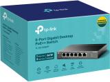 TP-Link Комутатор TL-SG1006PP 6-порта Gigabit 3x PoE+ снимка №4 TP-Link Комутатор TL-SG1006PP 6-порта Gigabit 3x PoE+ снимка №4