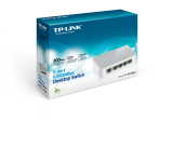 TP-Link Комутатор TP-LINK TL-SF1005D, 5-порта 10/100Mbps, неуправляем, настолен NEW снимка №5 TP-Link Комутатор TP-LINK TL-SF1005D, 5-порта 10/100Mbps, неуправляем, настолен NEW снимка №5