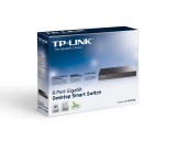 TP-Link Комутатор TP-LINK SG2008, 8x 10/100/1000 RJ45, VLAN, PoE in via Port 8 NEW снимка №5 TP-Link Комутатор TP-LINK SG2008, 8x 10/100/1000 RJ45, VLAN, PoE in via Port 8 NEW снимка №5