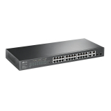 TP-Link Комутатор TP-LINK SL2428P, 24xFE RJ45, 4xGbE, 2xcombo SFP, управляем,PoE 250W NEW снимка №2 TP-Link Комутатор TP-LINK SL2428P, 24xFE RJ45, 4xGbE, 2xcombo SFP, управляем,PoE 250W NEW снимка №2