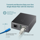 TP-Link Конвертор TP-LINK FC111B-20, 10/100Mbps RJ45 към 100Mbps SM SC влакно, 20км NEW снимка №5 TP-Link Конвертор TP-LINK FC111B-20, 10/100Mbps RJ45 към 100Mbps SM SC влакно, 20км NEW снимка №5