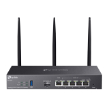 TP-Link Безжичен Рутер TP-Link ER706W, AX3000 WiFi6,5xGbE WAN/LAN,1xSFP,1x USB3.0, Omada NEW безжични Рутери . Цени и детайли. TP-Link Безжичен Рутер TP-Link ER706W, AX3000 WiFi6,5xGbE WAN/LAN,1xSFP,1x USB3.0, Omada NEW безжични Рутери Цена и описание.