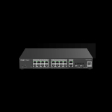 Ruijie Комутатор Ruijie RG-ES220GS-P, 18xGbE, 2xSFP, 16x PoE+, 250W, до 16 VLAN NEW Суичове . Цени и детайли. Ruijie Комутатор Ruijie RG-ES220GS-P, 18xGbE, 2xSFP, 16x PoE+, 250W, до 16 VLAN NEW Суичове Цена и описание.