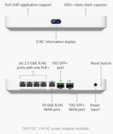 Ubiquiti Защитна стена Ubiquiti UCG-Fiber, UnFi, 2x10G SFP+, 4x2.5GbE, 1x10G RJ45 Wan NEW снимка №5 Ubiquiti Защитна стена Ubiquiti UCG-Fiber, UnFi, 2x10G SFP+, 4x2.5GbE, 1x10G RJ45 Wan NEW снимка №5