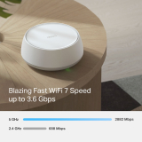 TP-Link Безжичен рутер TP-LINK Deco BE25(3-pack), BE3600, 2x 2.5GbE, Wi-Fi 7 NEW снимка №4 TP-Link Безжичен рутер TP-LINK Deco BE25(3-pack), BE3600, 2x 2.5GbE, Wi-Fi 7 NEW снимка №4