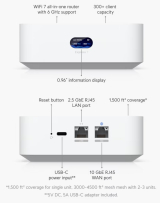 Ubiquiti Защитна стена Ubiquiti UX7, UniFi, WIFI 7, 1x10G WAN, 1x2.5G LAN, USB-C NEW снимка №5 Ubiquiti Защитна стена Ubiquiti UX7, UniFi, WIFI 7, 1x10G WAN, 1x2.5G LAN, USB-C NEW снимка №5