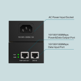 TP-Link PoE Инжектор TP-Link POE170S, IEEE 802.3af/at/bt, 2xGbE ports, 60W NEW снимка №3