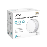 TP-Link Безжичен рутер TP-LINK Deco X50-PoE(2-pack), AX3000, 1xGbE, 1x2.5GbE,WiFi6,PoE NEW снимка №3