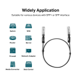 TP-Link Кабел Tp-link SM5220-1M, Direct Attach 10 Gbps, SFP+, 1m NEW снимка №3