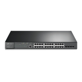 TP-Link Комутатор TP-LINK SG3428MP, 24x Gigabit  PoE+ порта + 4 SFP слота, L2+, 384W NEW  Суичове  Цена и описание.